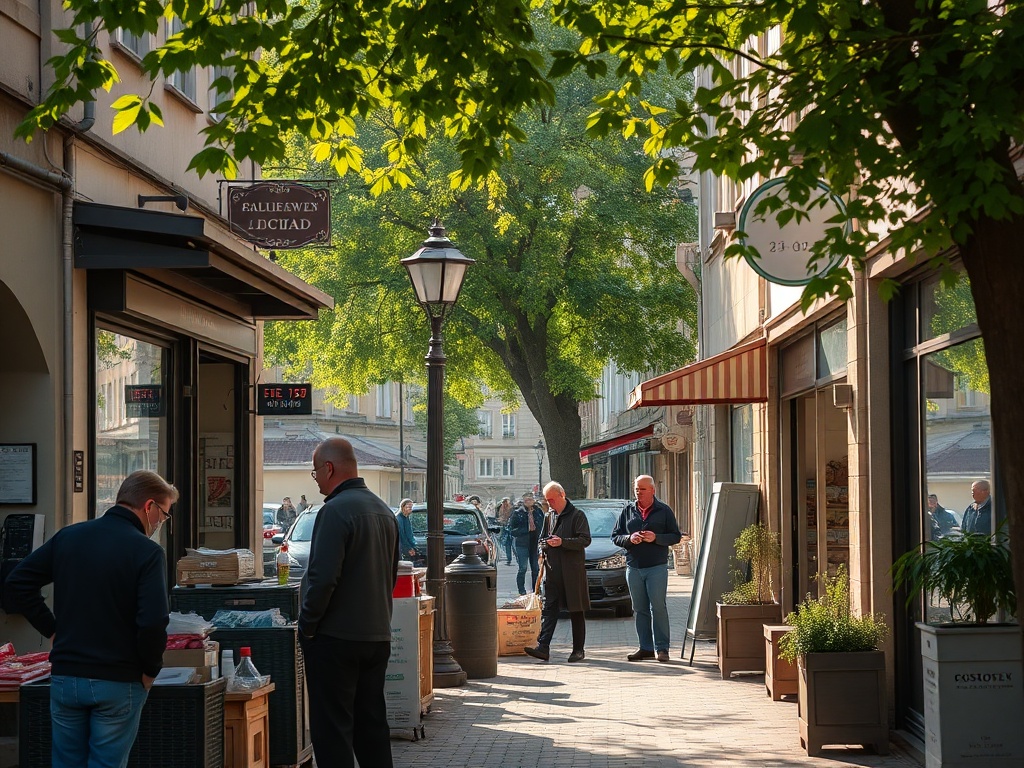 Wykresy przedstawiające dane GUS dla Miasteczka Śląskiego: populacja, budżet, firmy.